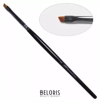 4D. Кисть для дизайна скошенная 2-s, нейлон Nail Art Brush slant 2-s, nylon