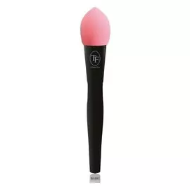 Кисть-спонж с ручкой для нанесения кремовых и пудровых основ