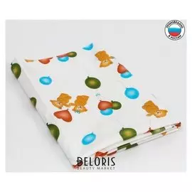 Клеенка 50*70 см., арт. 0051, с рисунком "Мишки", без окантовки