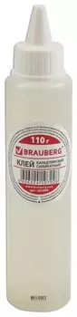 Клей канцелярский силикатный Brauberg (Для бумаги, картона)