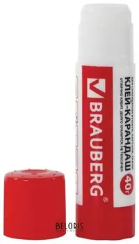 Клей-карандаш Brauberg, 40гр