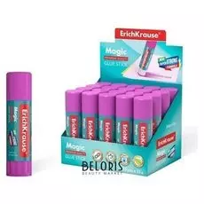 Клeй-карандаш Magic PVP 15 г, Erich Krause, исчезающий