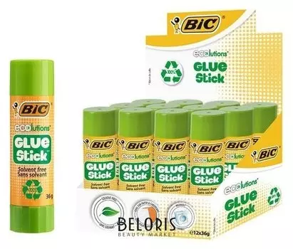 Клей-карандаш PVP 36гр BIC Ecolutions Glue Stick 9192541