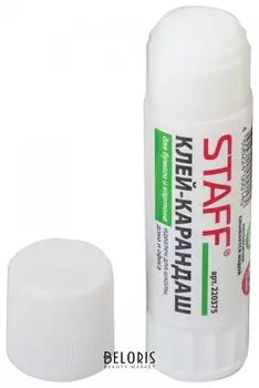 Клей-карандаш STAFF, 21г