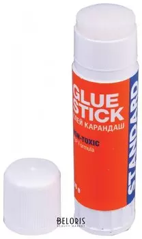 Клей-карандаш "Стандарт", PVP-основа, non-toxic