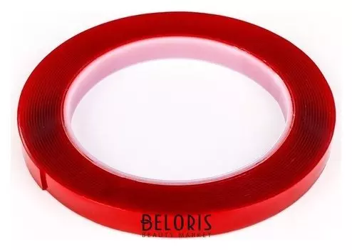 Клейкая лента Torso, прозрачная, двусторонняя, акриловая, 10 мм х 5 м