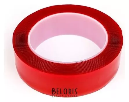 Клейкая лента Torso, прозрачная, двусторонняя, акриловая, 30 мм х 5 м