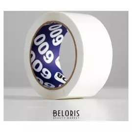 Клейкая лента упаковочная Unibob белая 600 48мм х 66м 45мкм