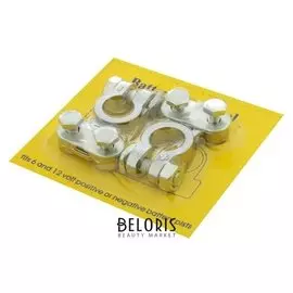 Клемма АКБ универсальная, набор 2 шт. к-005