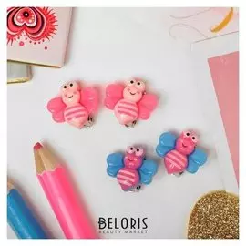 Клипсы детские "Выбражулька" пчёлы