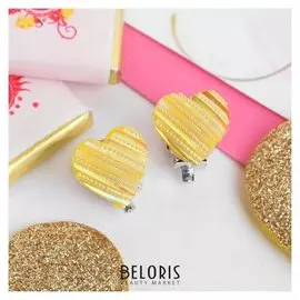 Клипсы детские "Выбражулька" сердце