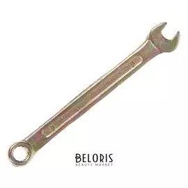 Ключ комбинированный Tundra, желтый цинк, 6 мм