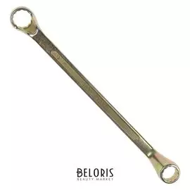 Ключ накидной коленчатый Tundra, желтый цинк, 17 х 19 мм