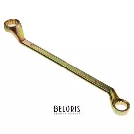 Ключ накидной коленчатый Tundra, желтый цинк, 19 х 22 мм