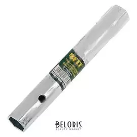 Ключ торцевой Fit, трубчатый двухсторонний, 14 х 15 мм