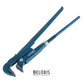 Ключ трубный Hardax/remocolor, рычажный, №2, раскрытие губ 20-50 мм, 90° L-type, прямые губы