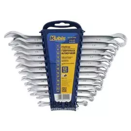 Ключи комбинированные Kubis 03-01-1112, 6-22 мм, 12 предметов