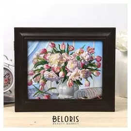 Ключница Букет и ноты 26х31х4,5 см