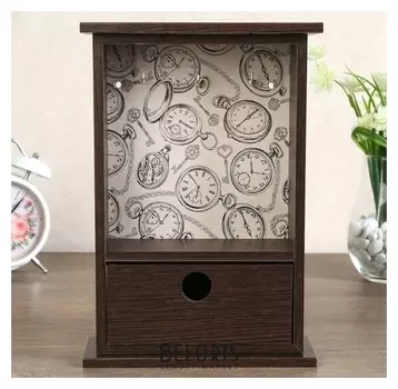 Ключница Часы 27,5х18,5х7,5 см