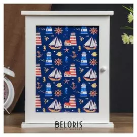 Ключница 6 крючков Морячок 28х22х6,5 см