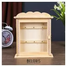 Ключница для росписи "Жгут" 6 крючков