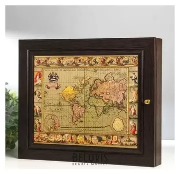 Ключница Карта 26х31 см