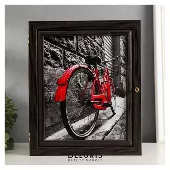 Ключница Красный велосипед 26х31х6 см