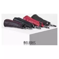 Ключница на молнии, металлическое кольцо, карабин