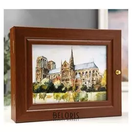 Ключница "Париж 11" 19х24 см