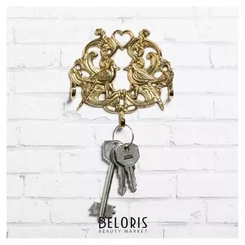 Ключница Птицы 9,3 х 8 см