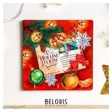 Ключница "С новым годом" 15х15 см