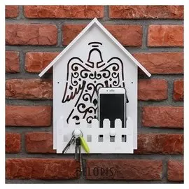 Ключница с полкой Ангел