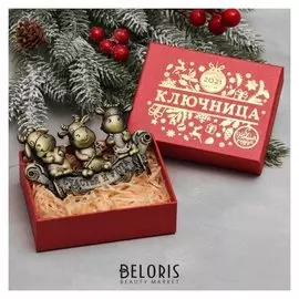 Ключница Счастья и уюта 11,2 х 7 см