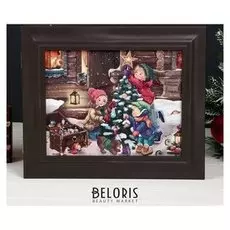 Клюцница "Ёлка" венге 26х31х4,5 см