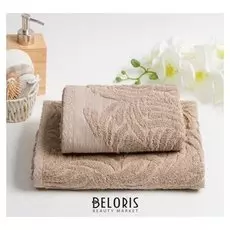 КМП в коробке Mano 50х90,70х130 см, бежевый, хлопок 100%, 450г/м2