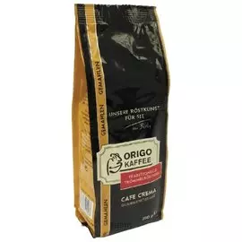 Кофе молотый Origo (Ориго) "Cafe Crema", 250 г, вакуумная упаковка, 3004100250