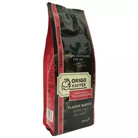 Кофе молотый Origo (Ориго) "Klassik Barista", 250 г, вакуумная упаковка, 3003100250