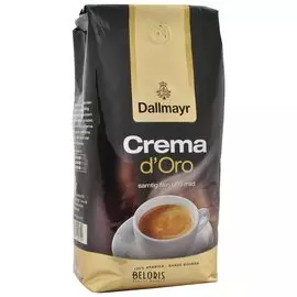 Кофе в зернах Dallmayr (Даллмайер) "Crema D`oro Selektion", арабика 100%, 1000 г, вакуумная упаковка, 35503, 355000000