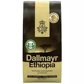 Кофе в зернах Dallmayr (Даллмайер) "Ethiopia", арабика 100%, 500 г, вакуумная упаковка, 40500000