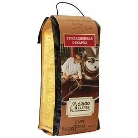 Кофе в зернах Origo (Ориго) "Cafe Crema", 1000 г, вакуумная упаковка, 3004001000