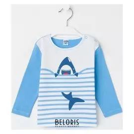 Кофточка детская, цвет голубой, рост 62 см