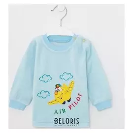 Кофточка детская, цвет голубой, рост 68 см