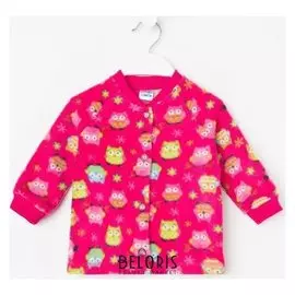 Кофточка детская, цвет малиновый, рост 68 см