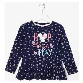 Кофточка для девочки, цвет синий, рост 80 см