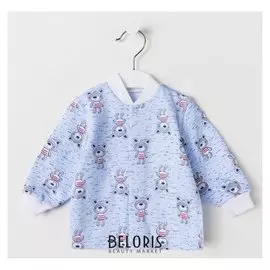 Кофточка воротник стойка, рост 68, размер 22