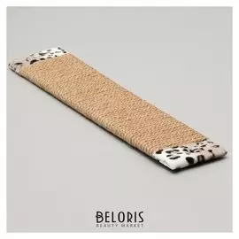 Когтеточка "Джут" двухсторонняя с пропиткой, 55 х 11 см микс