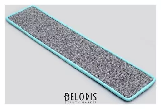 Когтеточка средняя, с пропиткой кошачьей мятой, 57 х 13 см, ковролин/мех микс цветов