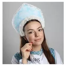 Кокошник «Белые снежинки»