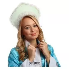 Кокошник "Снегурочка"