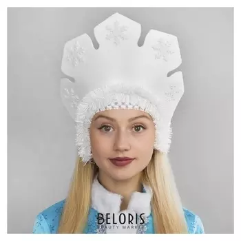 Кокошник "Снежная королева"